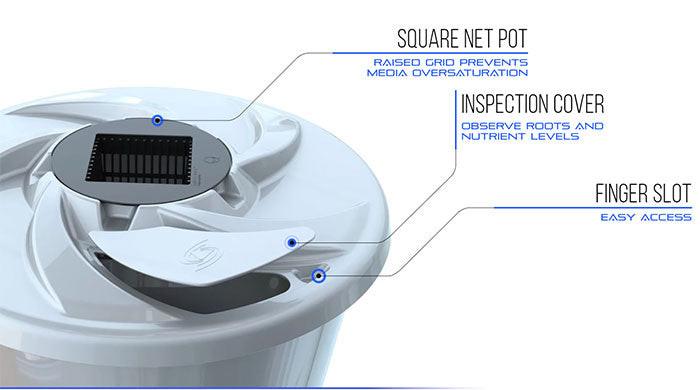 Alien Hydroponics V-System 20 Pot RDWC Hydroponic System - Image 5