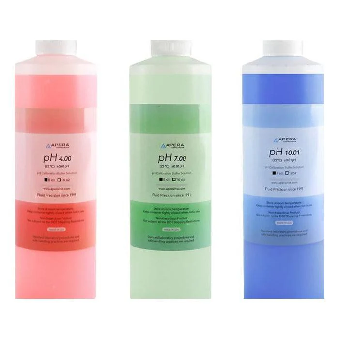 Apera Instruments GroStar pH Calibration Kit, pH 4/7/10 - 8 oz. Each