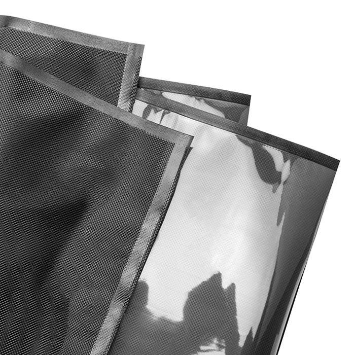 ArmorVac Pre-Cut Vacuum Seal Storage Bags, 5 mil 15 Inch x 20 Inch, Black & Clear - Pack of 50 - Image 3