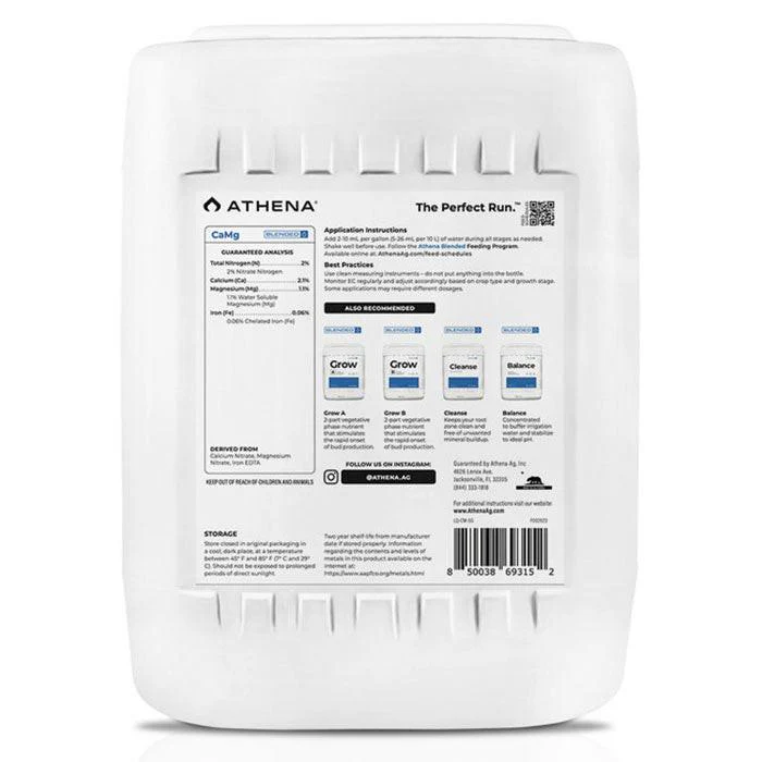 Athena Blended CaMg 2-0-0, 5 Gallon - Image 2