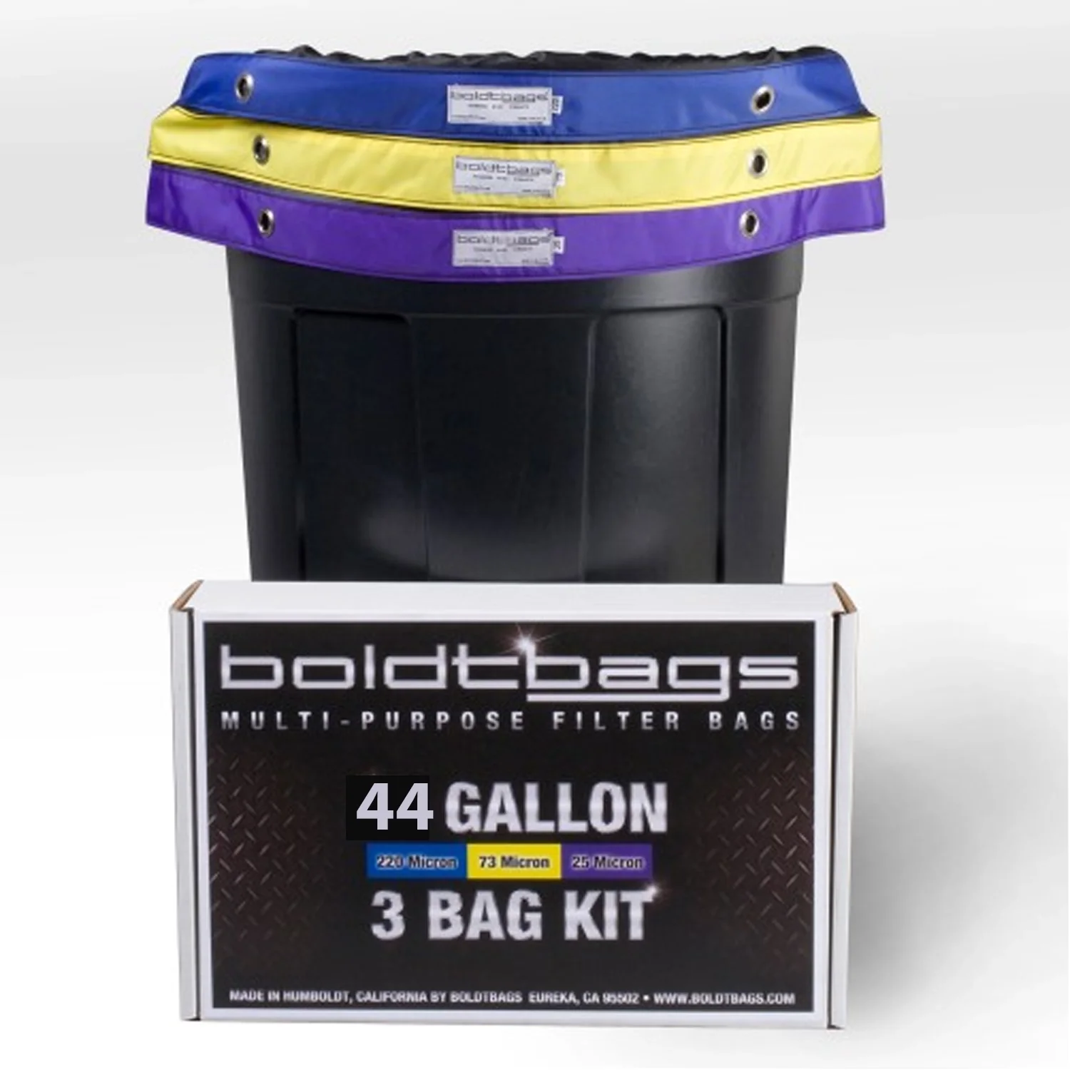 BoldtBags Classic Bubble Bags, 44 Gallon 3 Bag Kit