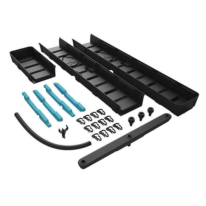 Botanicare Gutter Tray Conversion Kit, 4 Foot Wide x 15.5 Foot System Length