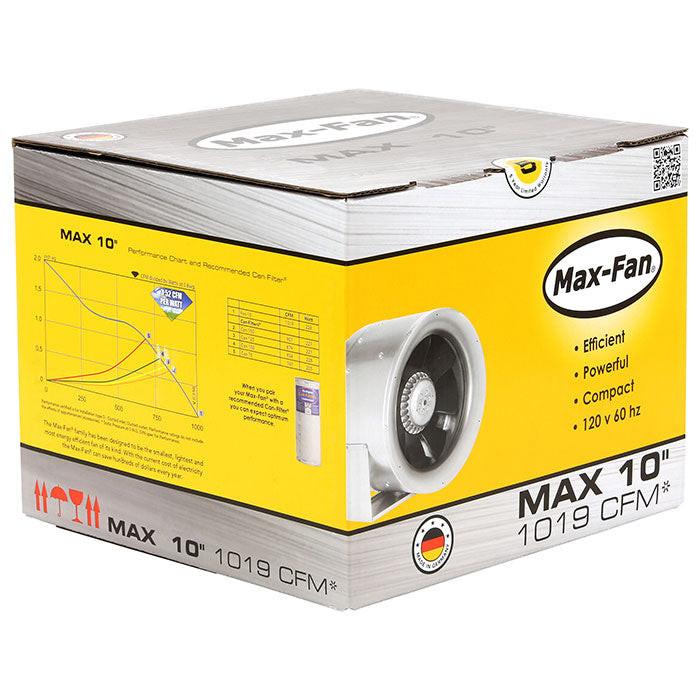 Can-Fan Max-Fan Mixed Flow Inline Fan, 10 Inch - 1019 CFM - Image 3