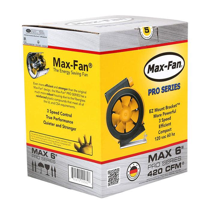 Can-Fan Max-Fan Pro Series Mixed Flow Inline Fan, 6 Inch - 420 CFM - Image 3