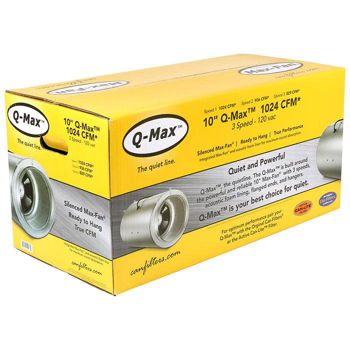 Can-Fan Q-Max Pro Series Inline Fan, 10 Inch - 1024 CFM - Image 3