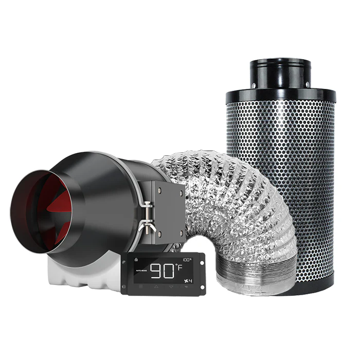 Covert 3' x 4' Perpetual Harvest Multi-Chamber 150 Watt UFO LED Grow Tent Kit With Automated Ventilation Package - Image 10