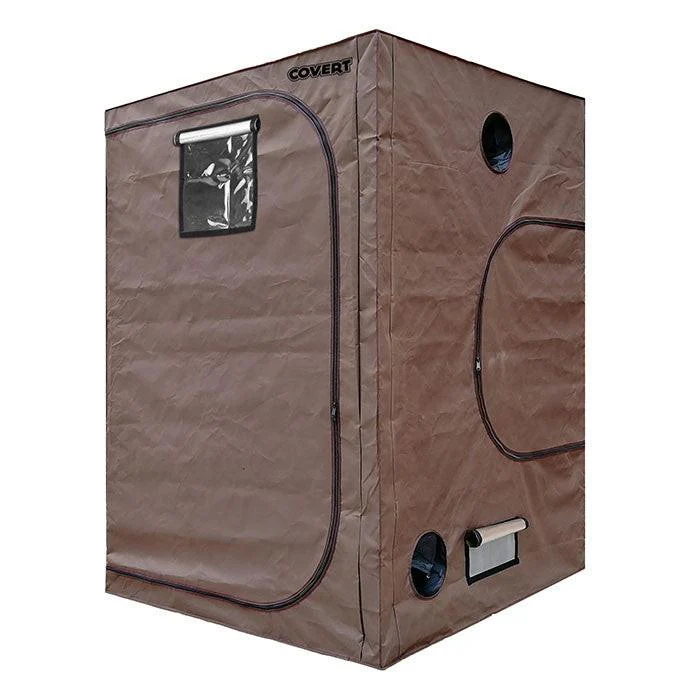 Covert 4' x 4' Growers Choice ROI-E720 LED Grow Tent Kit With Automated Ventilation Package - Image 3