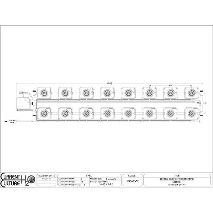 Current Culture Under Current UCXL RDWC System, 16-Site, 2-Row - Image 6