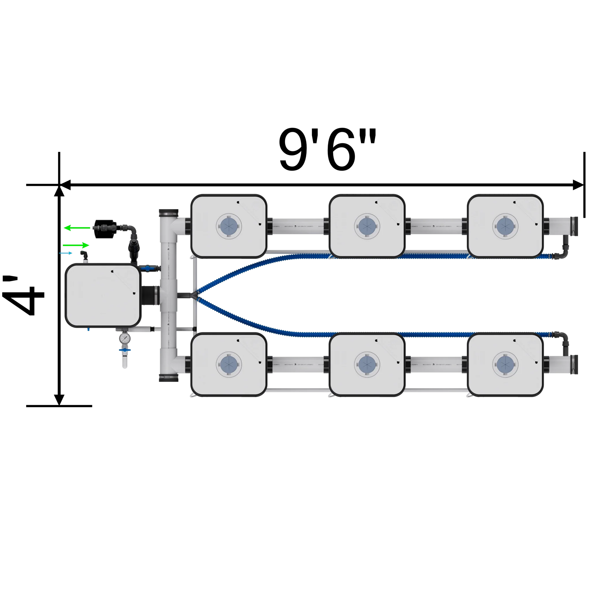 Current Culture Under Current UCXL13 RDWC System, 6-Site, 2-Row - Image 5