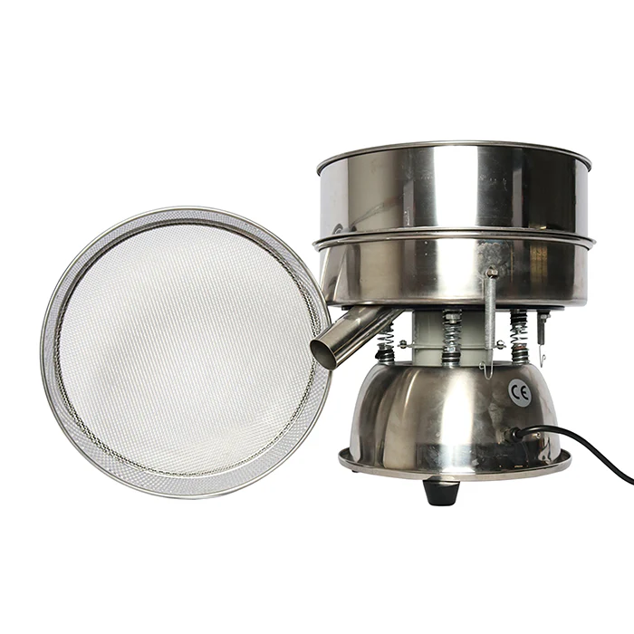 Custom Cones Quick Sift Mini Automatic Sifting Machine with 14 Mesh Screen - 1.41mm - Image 2