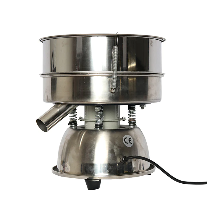 Custom Cones Quick Sift Mini Automatic Sifting Machine with 80 Mesh Screen - 0.177mm