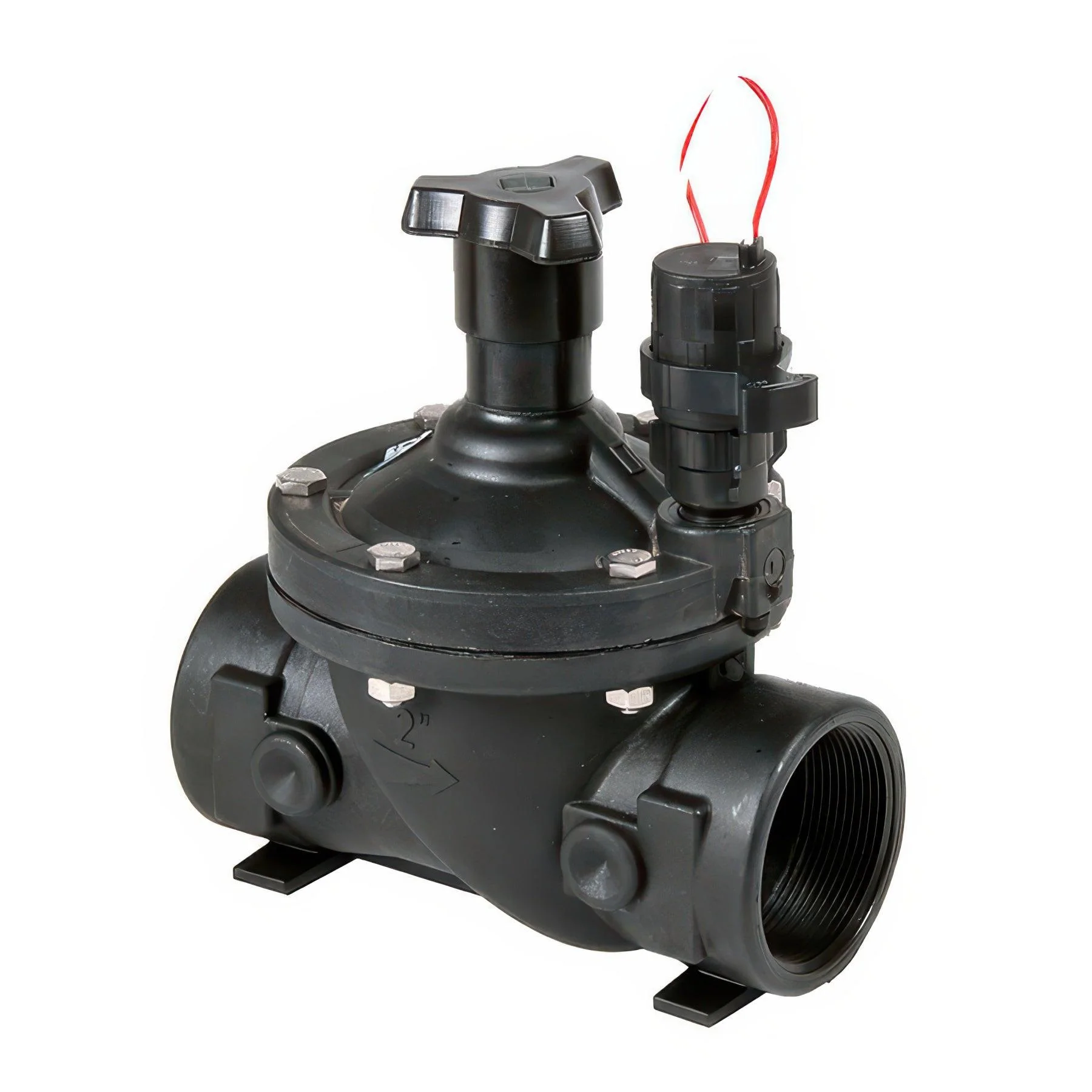 DIG Remote Control Inline Globe Valve with DC Solenoid