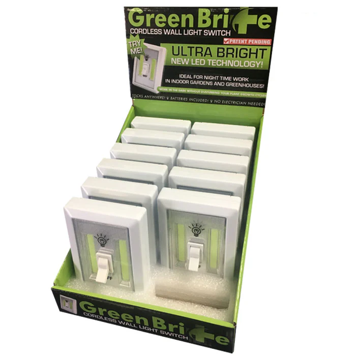 DL Wholesale GreenBrite LED Cordless Light Switch - Pack of 12 - Image 3