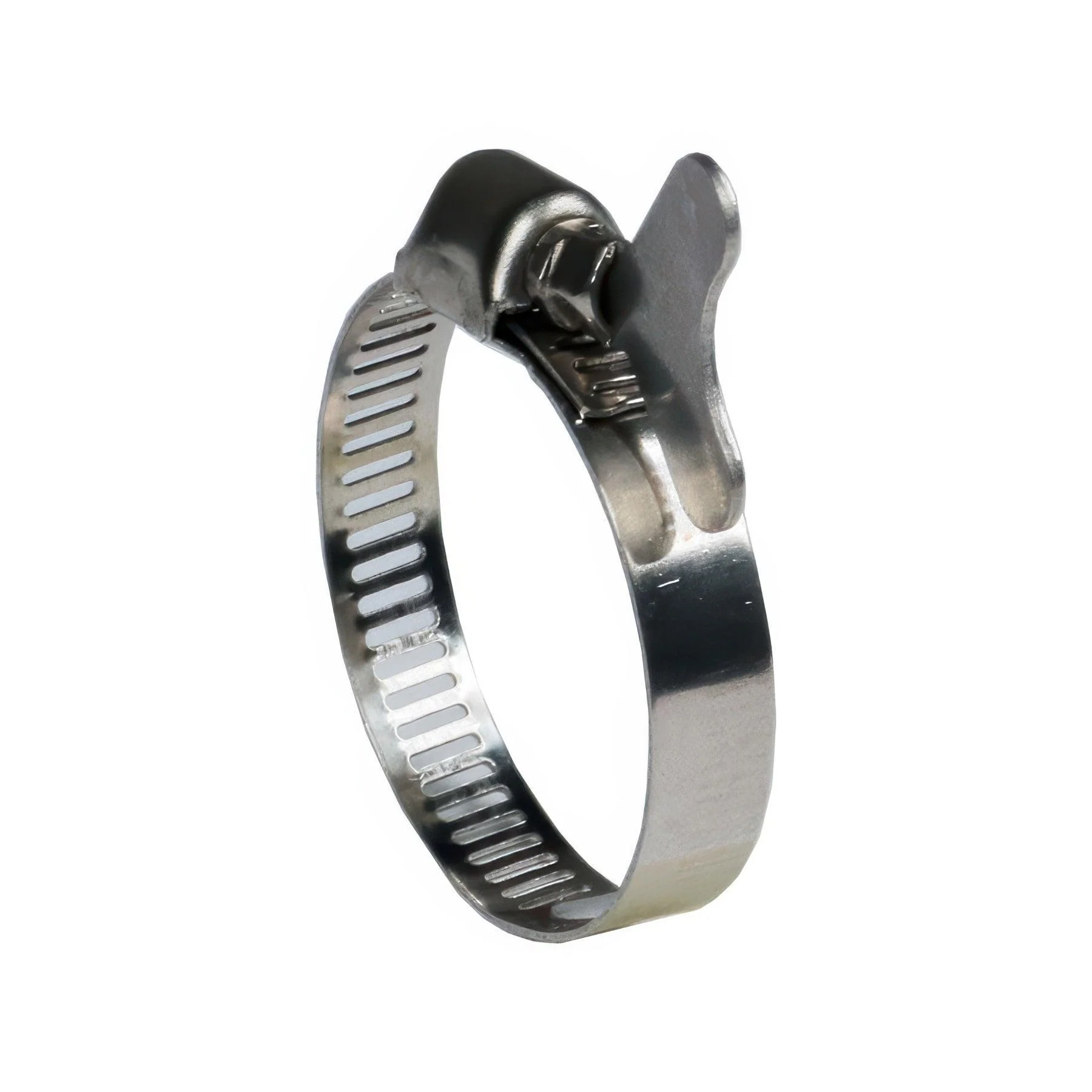 DL Wholesale Stainless Steel Duct Clamp with Butterfly Screw - Image 3