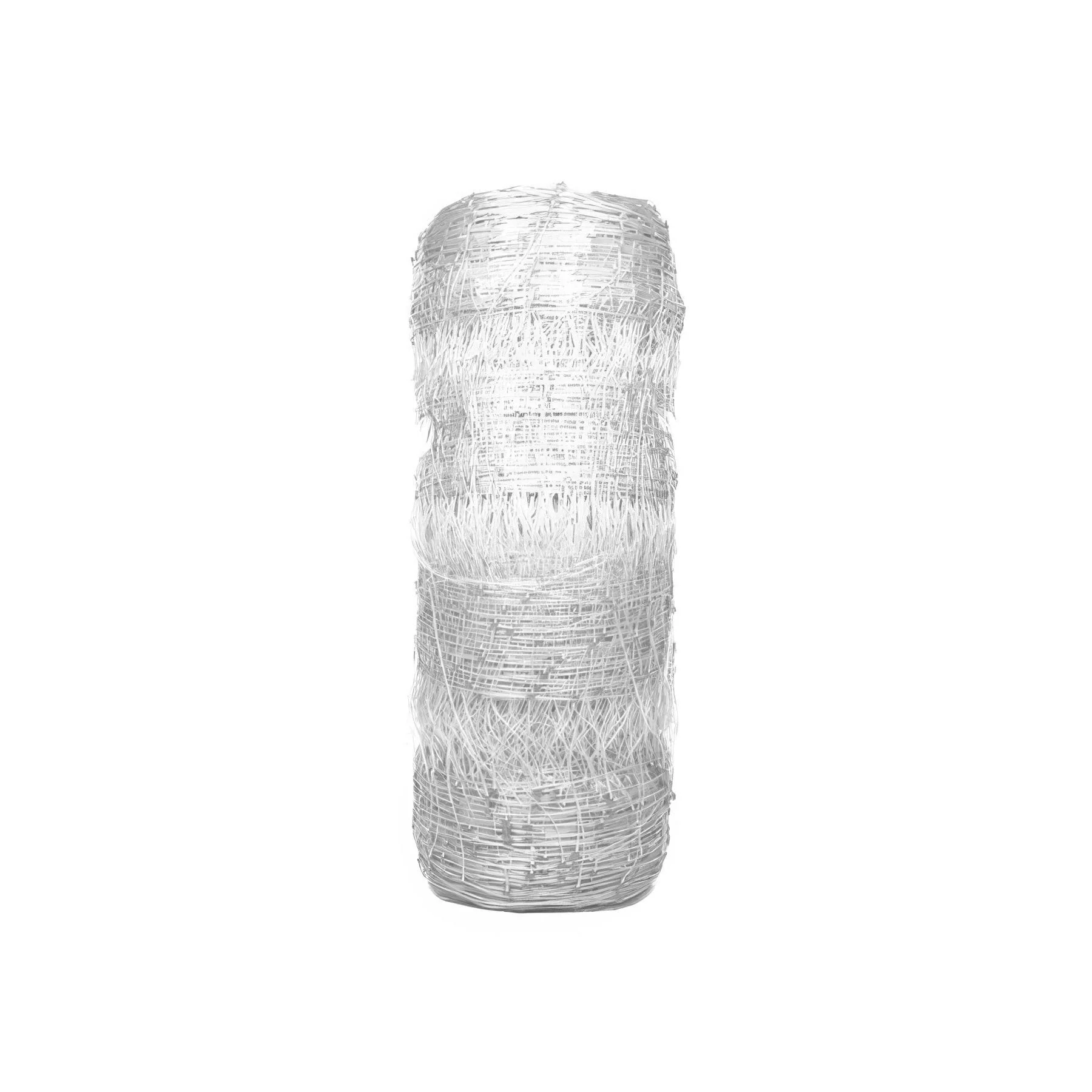 DL Wholesale VineLine White Plastic Garden Trellis Netting Roll with 6" Squares, 5' x 100'
