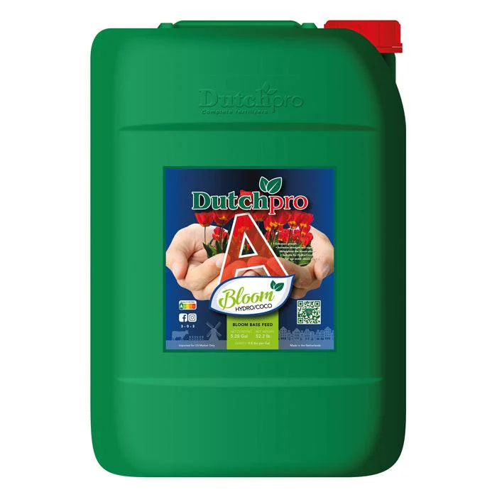 DutchPro Base Feed Bloom Hydro/Coco A, 20 Liter - Hard Water