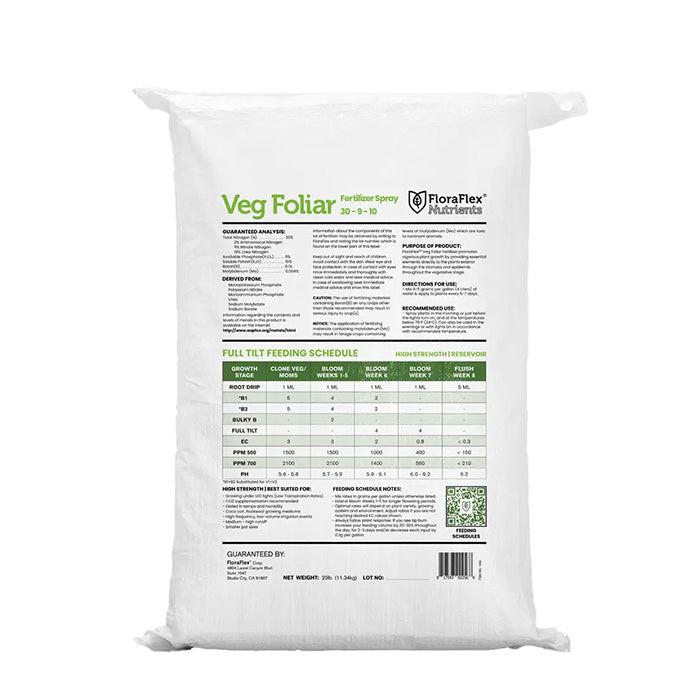 FloraFlex Nutrients Veg Foliar Fertilizer Spray, 25 lbs. - Image 2