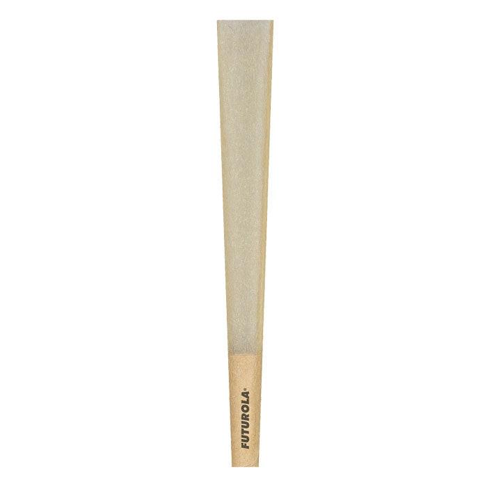 Futurola Fatboy Size 120/30 Dutch Brown Pre-Rolled Cone with Non-Printed Tip - Case of 2688 - Image 3