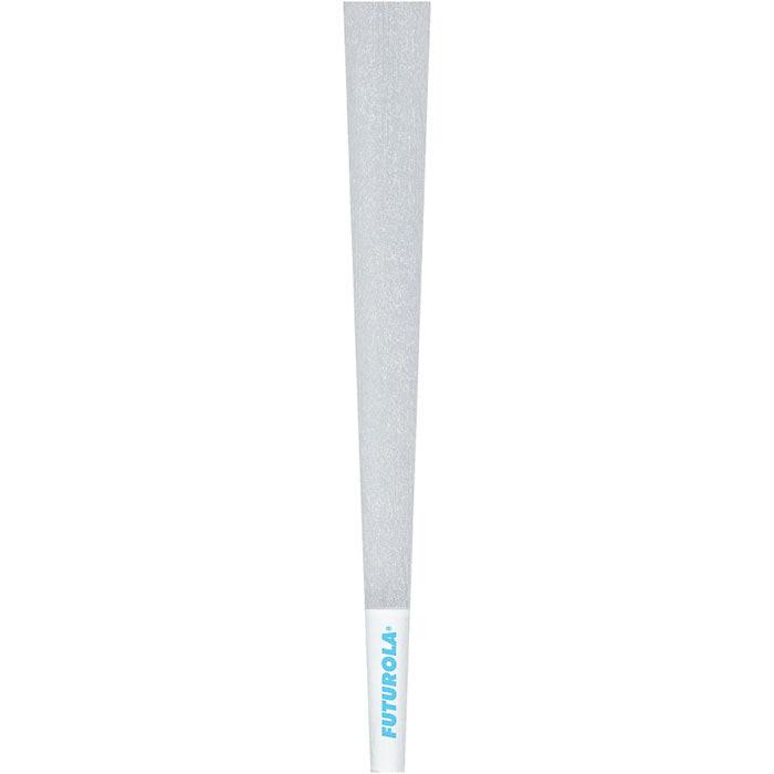 Futurola King Size 109/21 Classic White Pre-Rolled Cone with Futurola Tip - Case of 6000 - Image 3