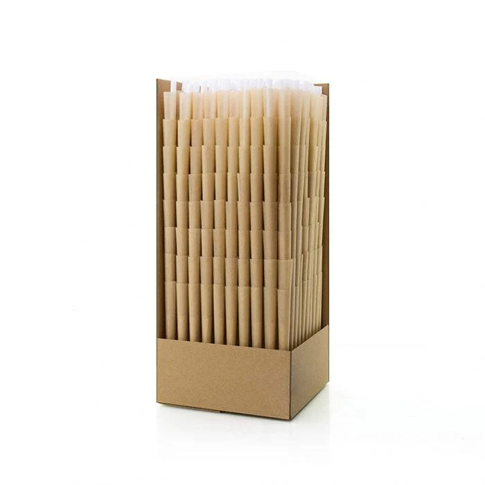 Futurola Party Size 140/26 Dutch Brown Pre-Rolled Cone with Non-Printed Tip - Case of 3402 - Image 3