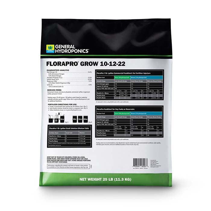 General Hydroponics FloraPro Grow, 25 lb. - Image 2