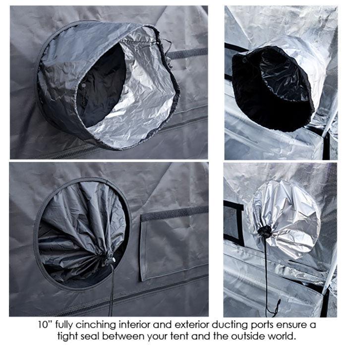 Gorilla Grow Tent 4' x 4' 250 Watt Covert LED-X Grow Tent Kit With Automated Ventilation Package - Image 9