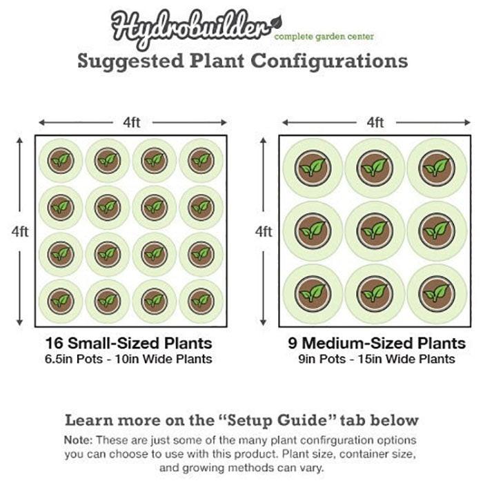 Gorilla Grow Tent 4' x 4' Fluorescent T5 Grow Tent Kit With Automated Ventilation Package - Image 18