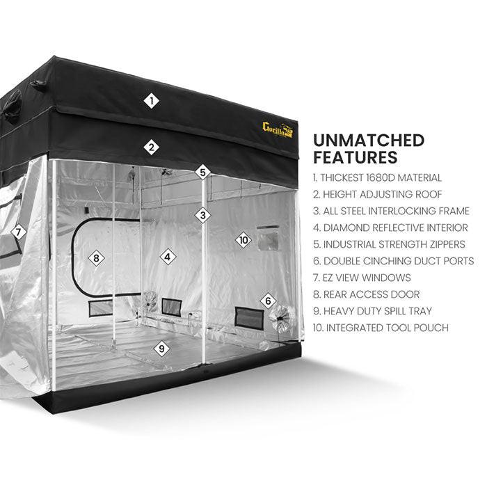 Gorilla Grow Tent 5' x 5' Heavy Duty Grow Tent - Image 3