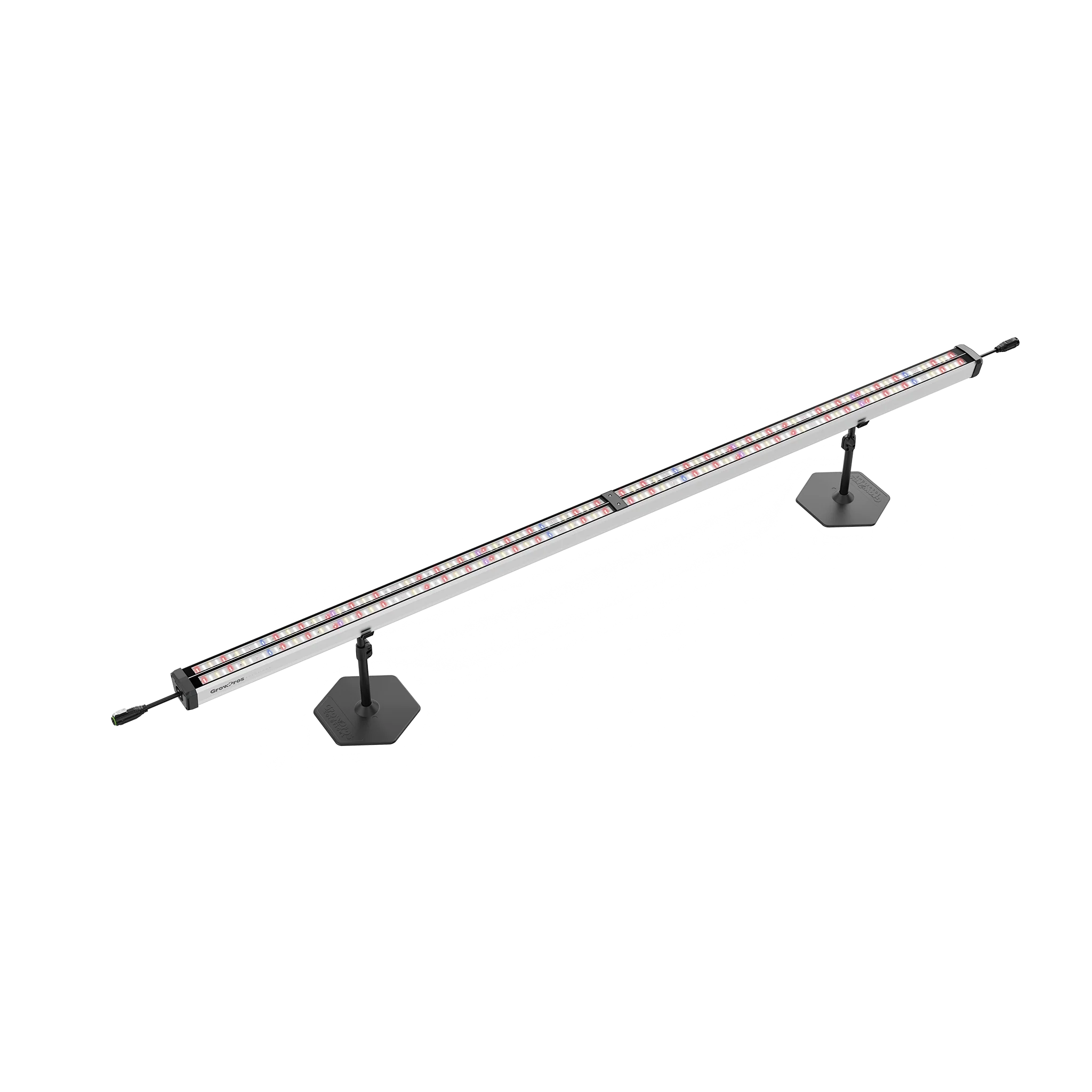 Grow Pros Solutions 8-Foot Model 3 Under Canopy LED Grow Light Bar, With Leg Stands