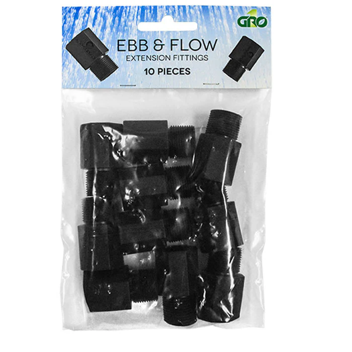 Grow1 Ebb & Flow Riser Extension Fittings - Pack of 10 - Image 2