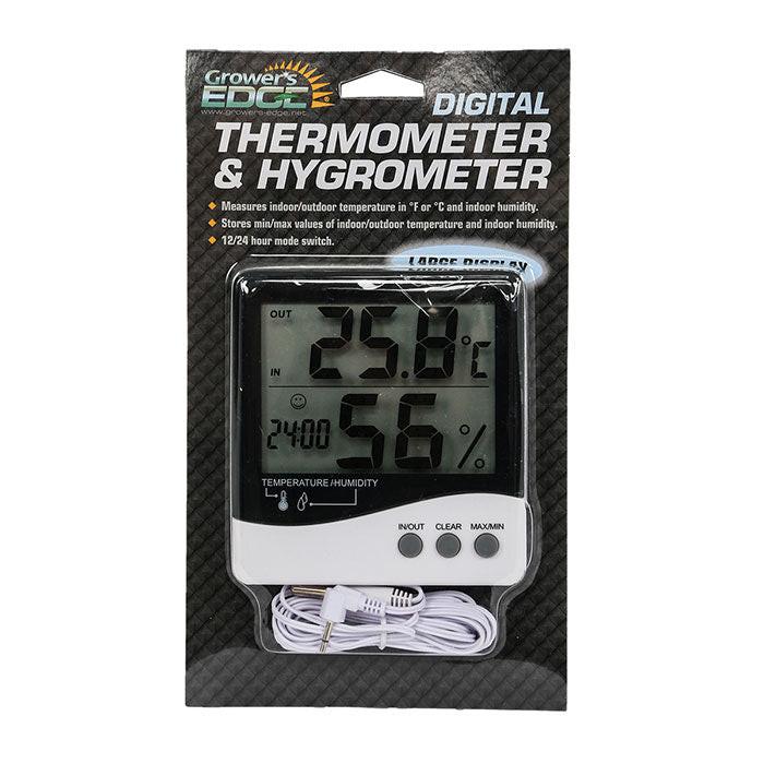 Grower's Edge Large Display Thermometer / Hygrometer - Image 2