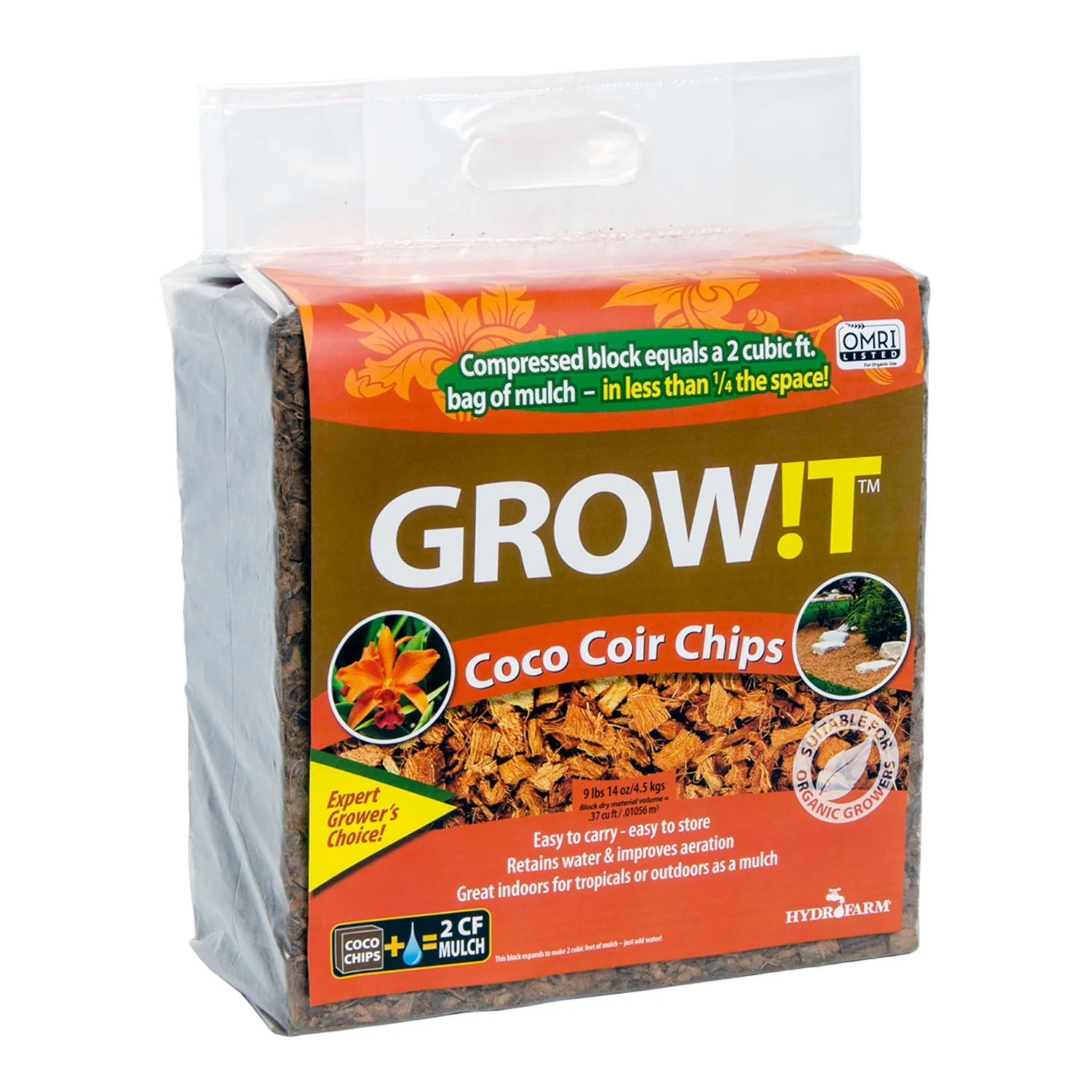 GROW!T Organic Coco Planting Chips - Image 2