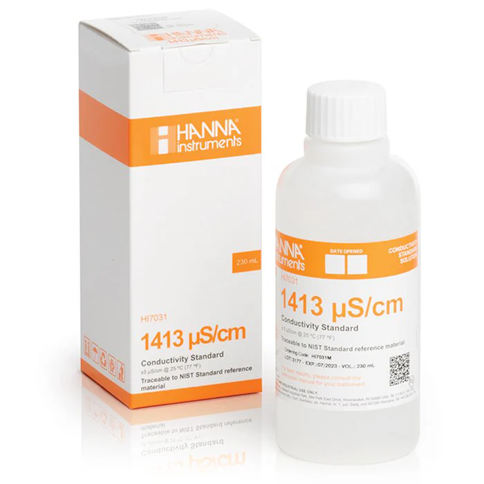 Hanna Instruments 1413 S/cm (EC) Calibration Solution - Image 3