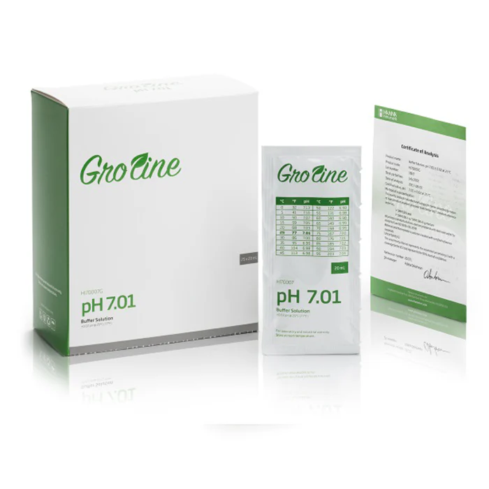 Hanna Instruments GroLine pH 7.01 Calibration Buffer - Image 5