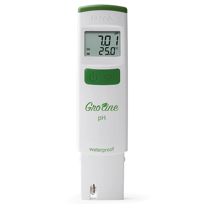 Hanna Instruments GroLine Waterproof Hydroponic pH/Temp Tester - Image 3