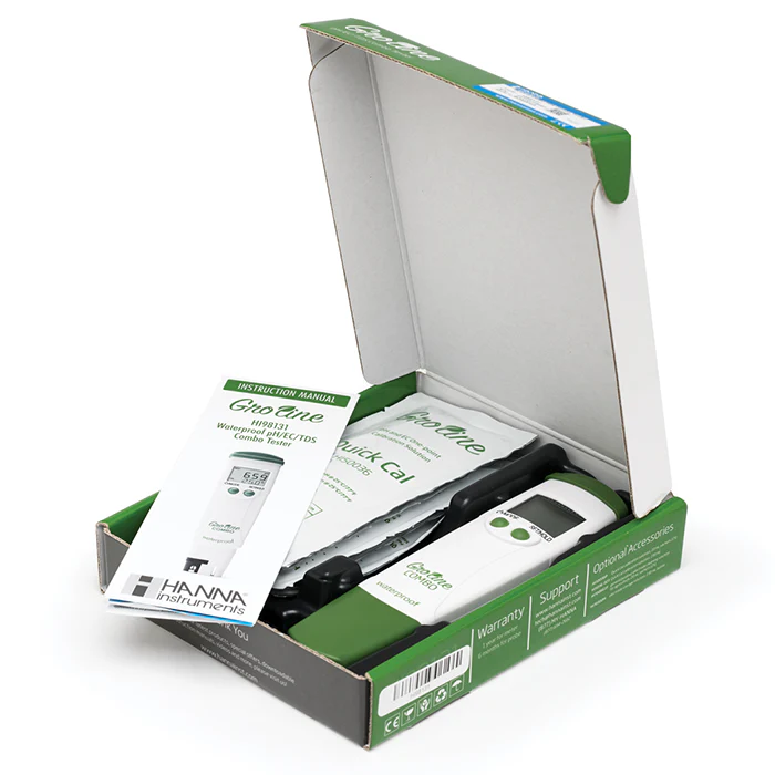 Hanna Instruments GroLine Waterproof Pocket pH/EC/TDS/Temp Tester - Image 5