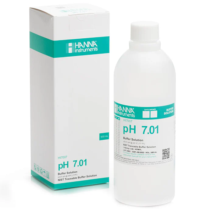 Hanna Instruments pH 7.01 Calibration Solution - Image 3