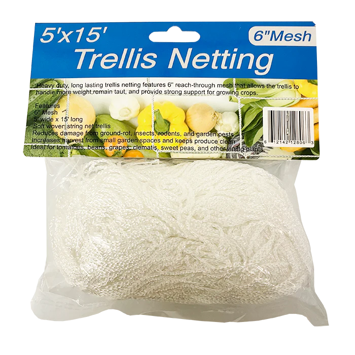 Covert Nylon Garden Trellis Netting with 6" Squares - Image 5