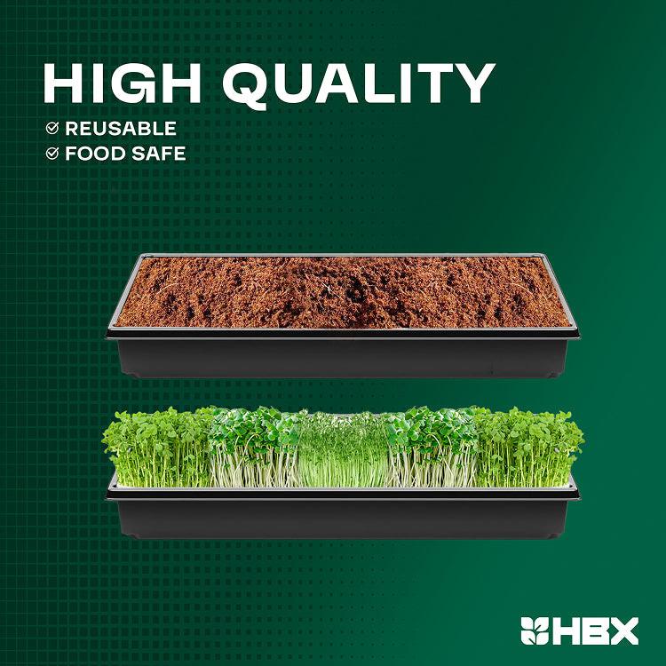 HBX Super Thick 10" x 20" Seedling Tray - Image 2