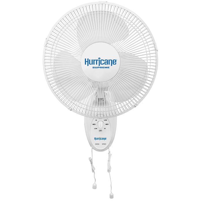 Hurricane Supreme Oscillating Wall Mount Fan - Image 3