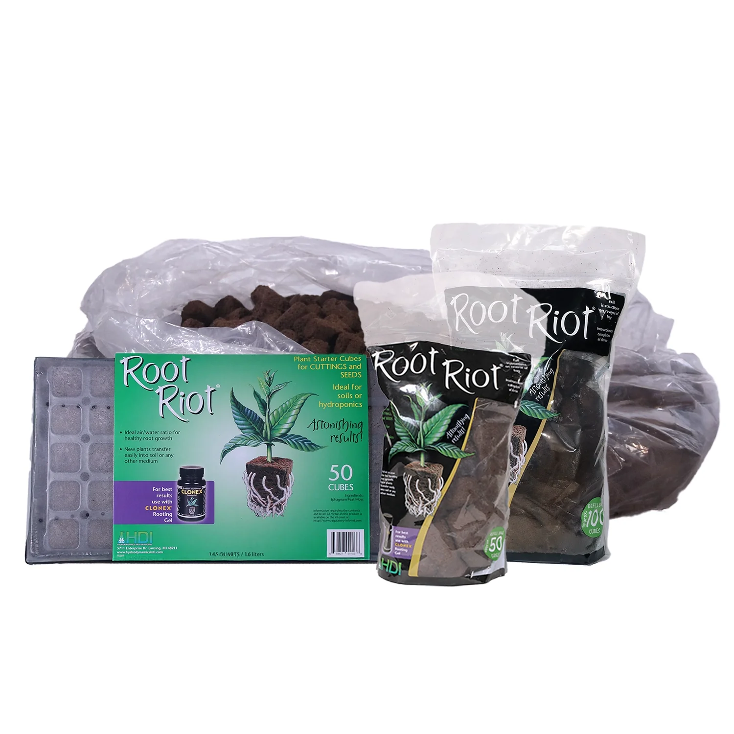 Hydrodynamics International Root Riot Plugs