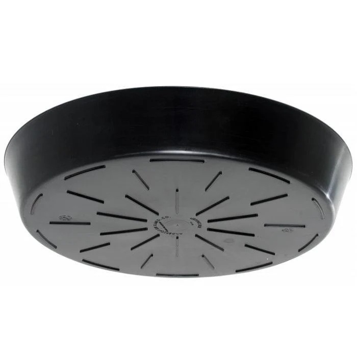 Hydrofarm 25" Super-Sized Black Saucer, Pack of 5 - Image 2