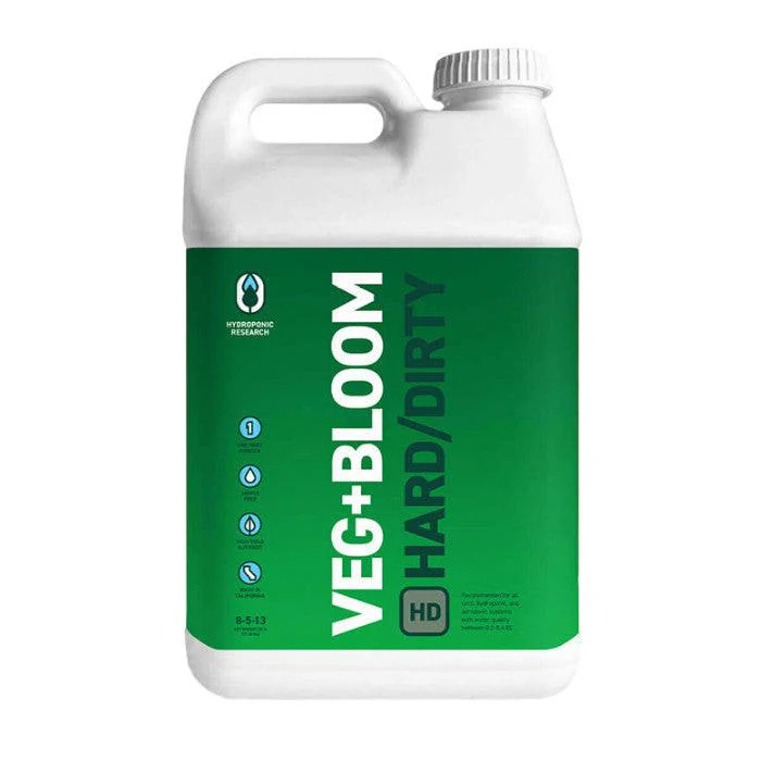 Hydroponic Research Veg+Bloom HD Base One Part Powder Nutrient - Image 2