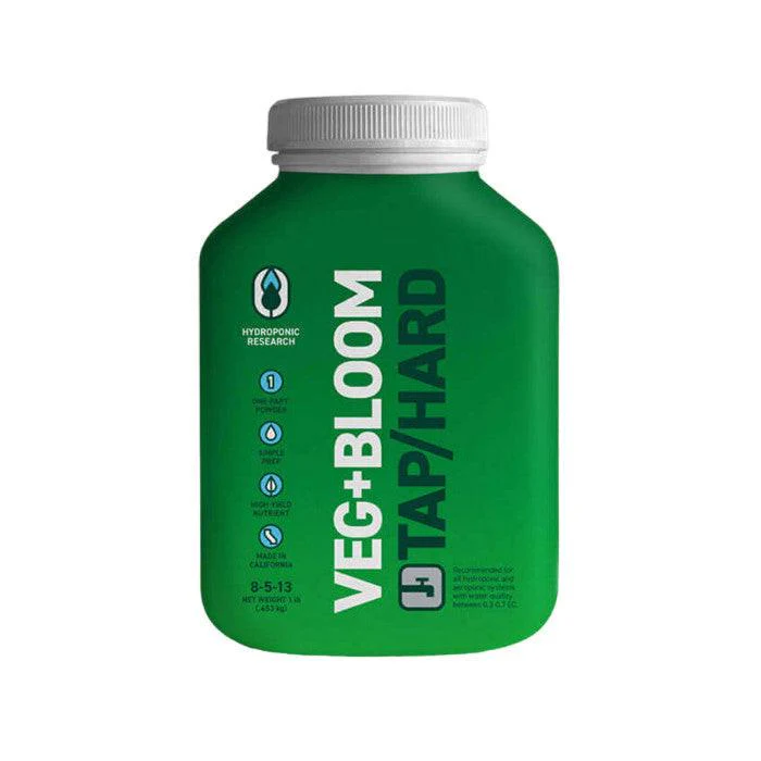 Hydroponic Research Veg+Bloom Tap Hard Base One Part Powder Nutrient - Image 6