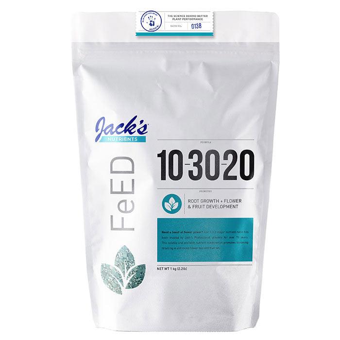 Jack's Nutrients 10-30-20 FeED Bloom Water Soluble Fertilizer - Image 2