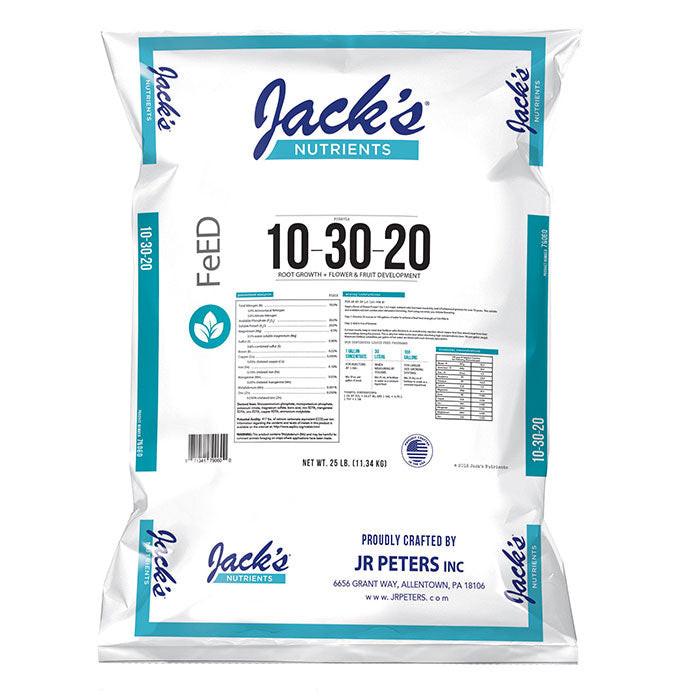 Jack's Nutrients 10-30-20 FeED Bloom Water Soluble Fertilizer - Image 4