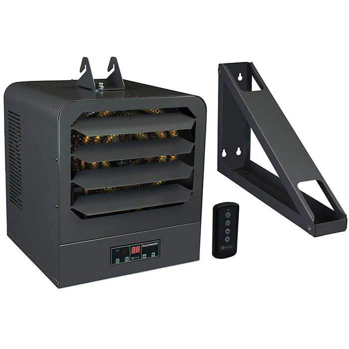 King Electric KB Platinum Unit Heater with Bracket, 1-3Ph, 15Kw - 240 Volt