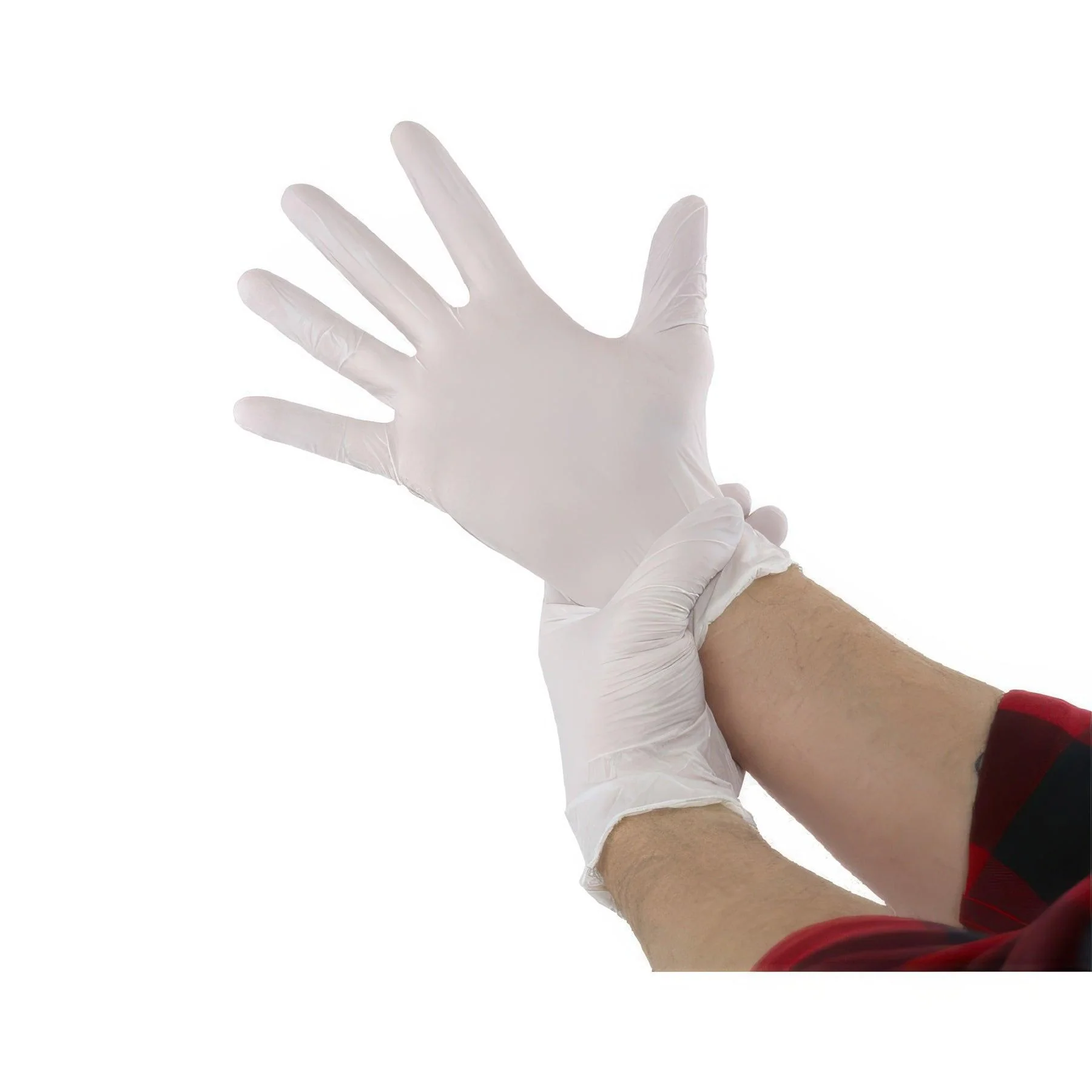 Mad Farmer White Nitrile Gloves, Extra Large, Box of 100