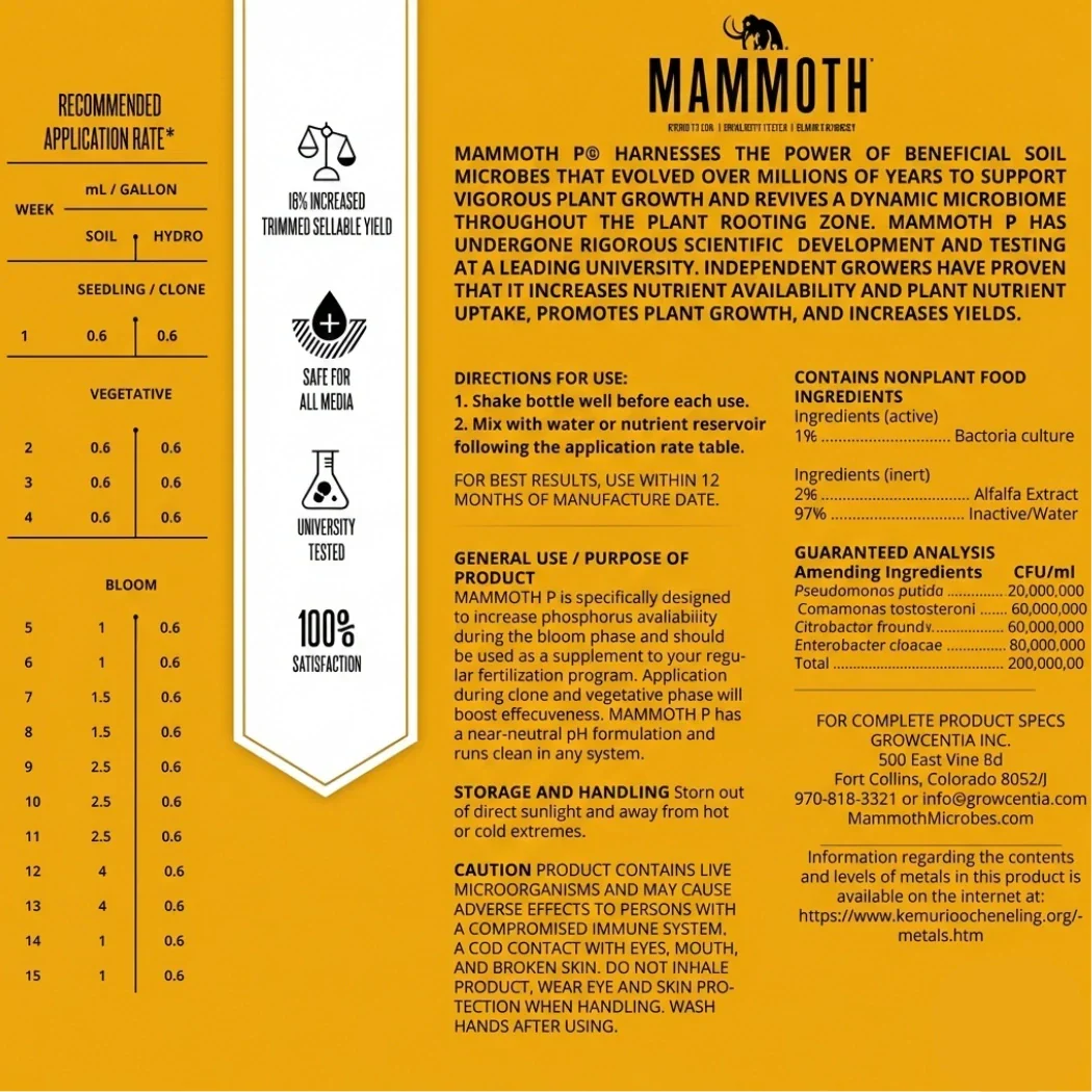 Mammoth P Active Microbials - Image 8