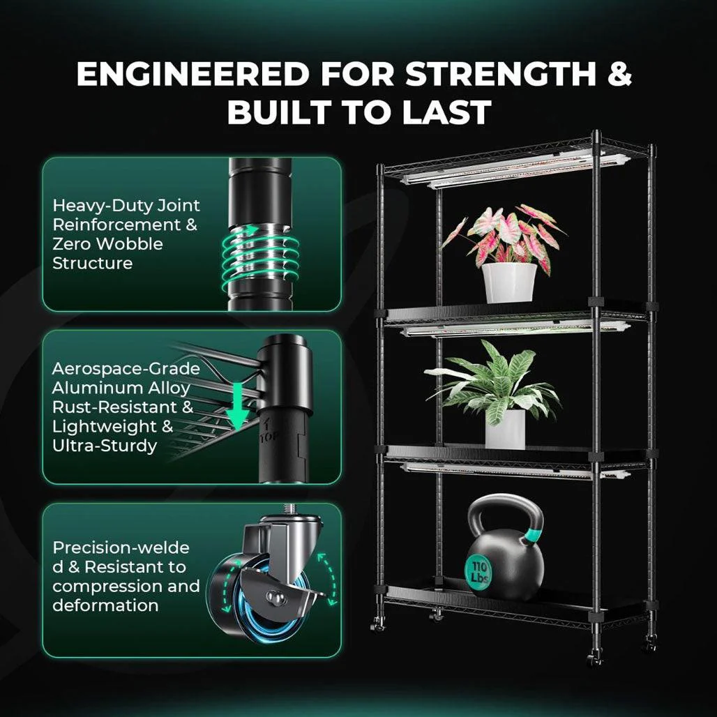 Mars Hydro 6 Tier Clone & Propagation Lighting System - Image 4